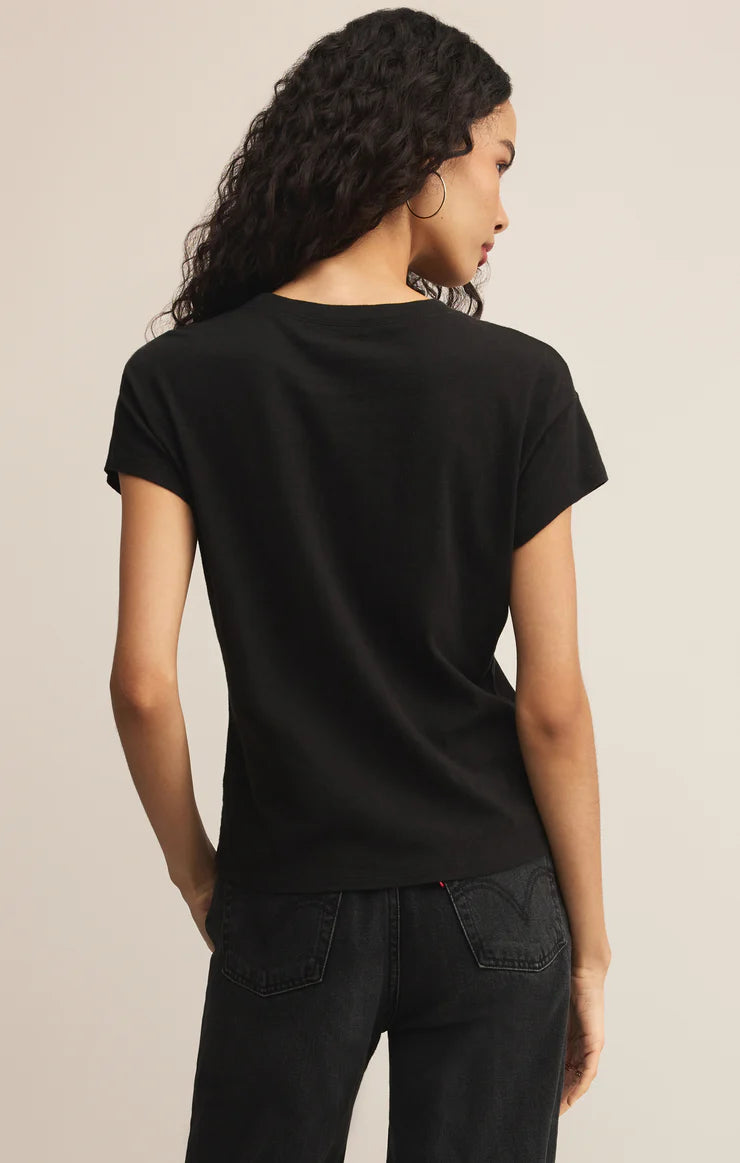 Modern Slub Tee - Black