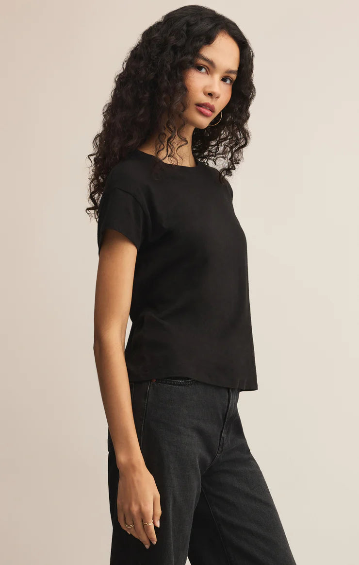 Modern Slub Tee - Black