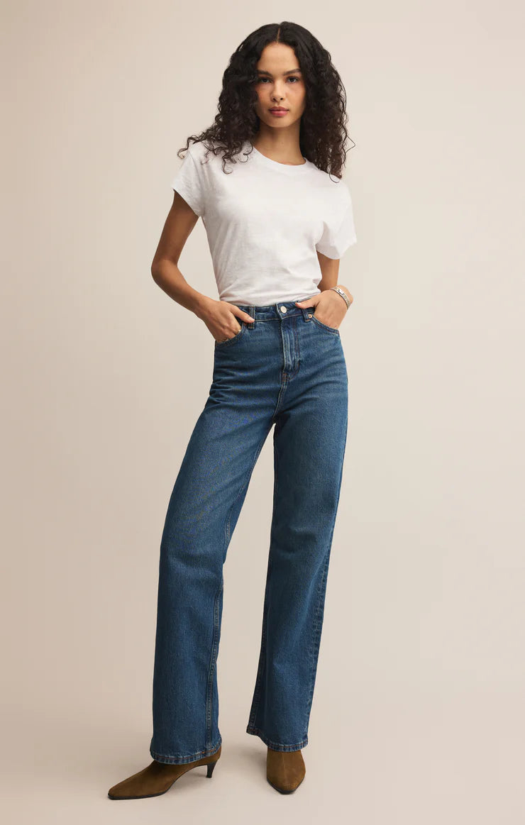 Modern Slub Tee - White